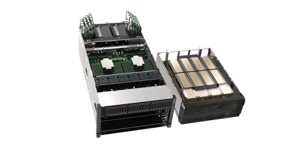KR6288 – 6U AI-Trainingsserver mit 8x NVIDIA H200 GPUs